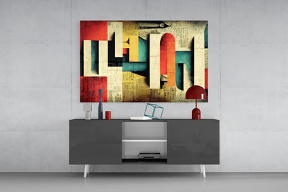 Language Glass Wall Art