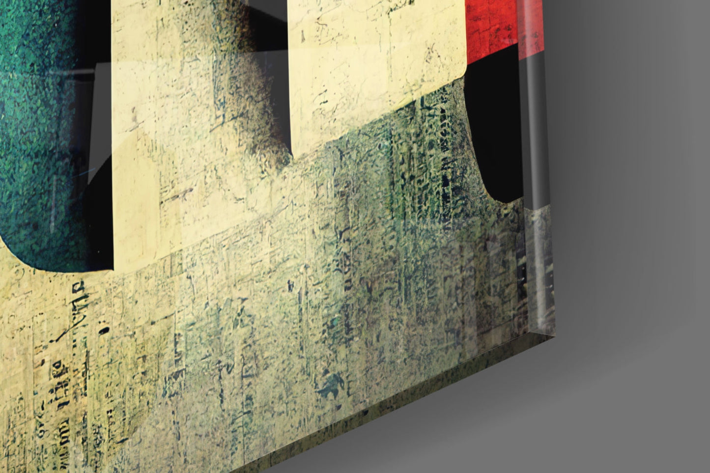 Language Glass Wall Art