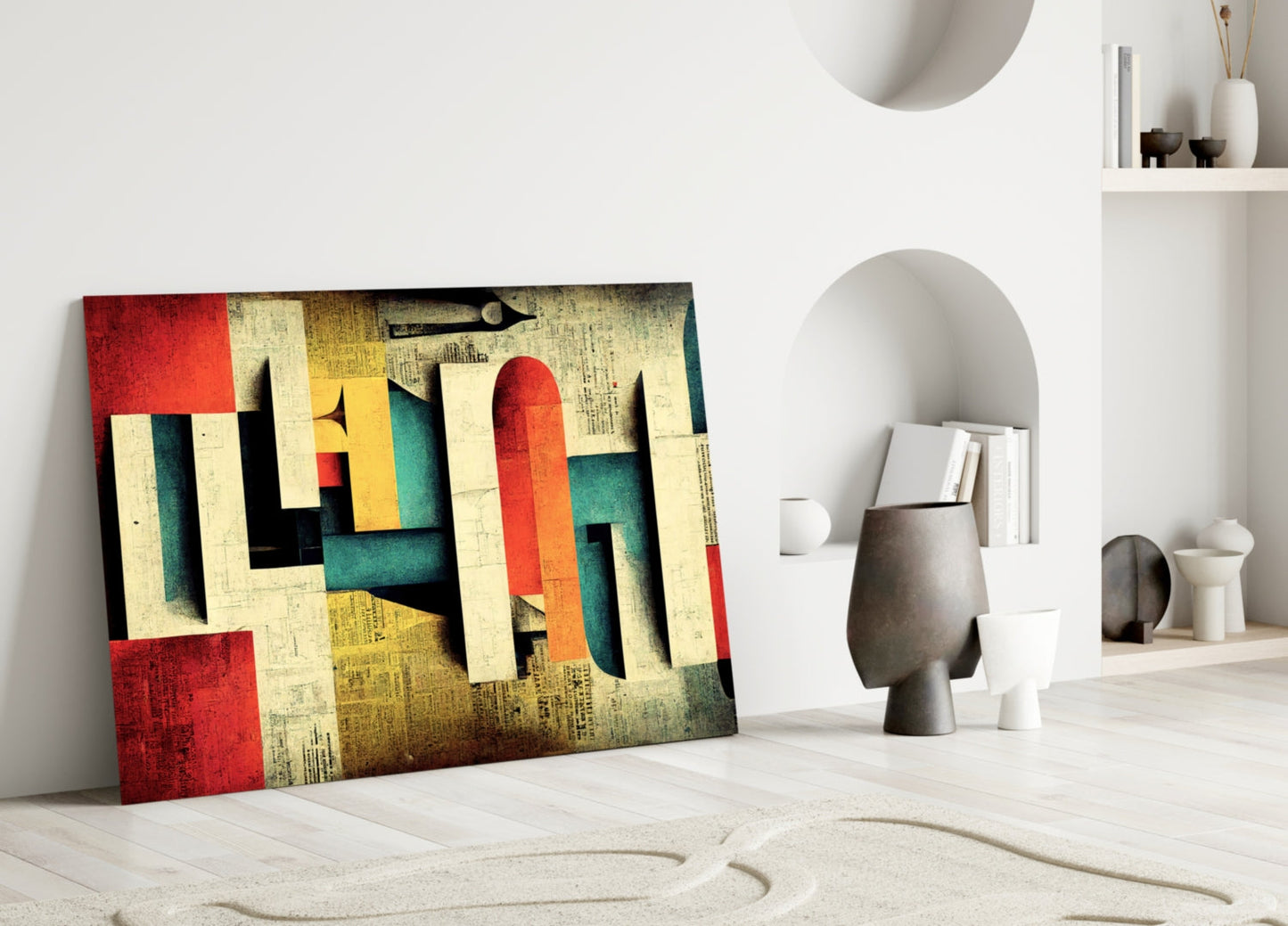 Language Glass Wall Art