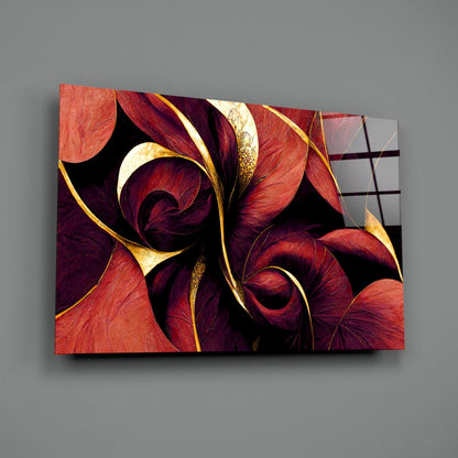 Curves Glass Wall Art
