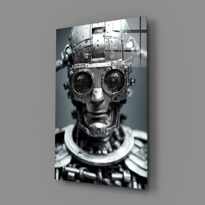 Humachine Glass Wall Art