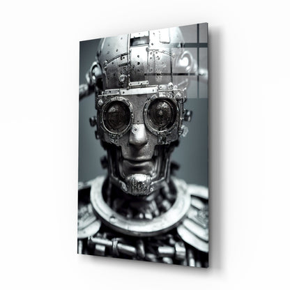 Humachine Glass Wall Art