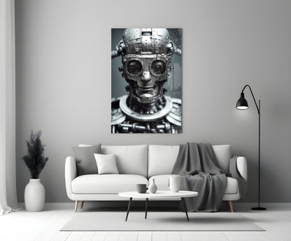 Humachine Glass Wall Art