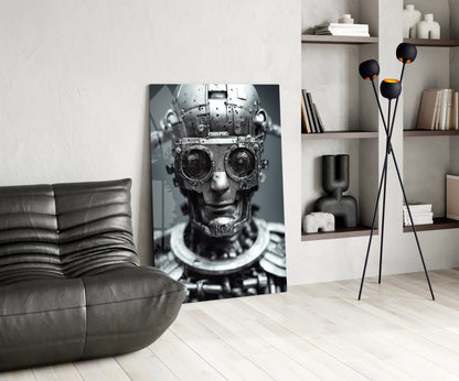 Humachine Glass Wall Art