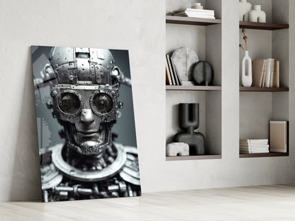 Humachine Glass Wall Art
