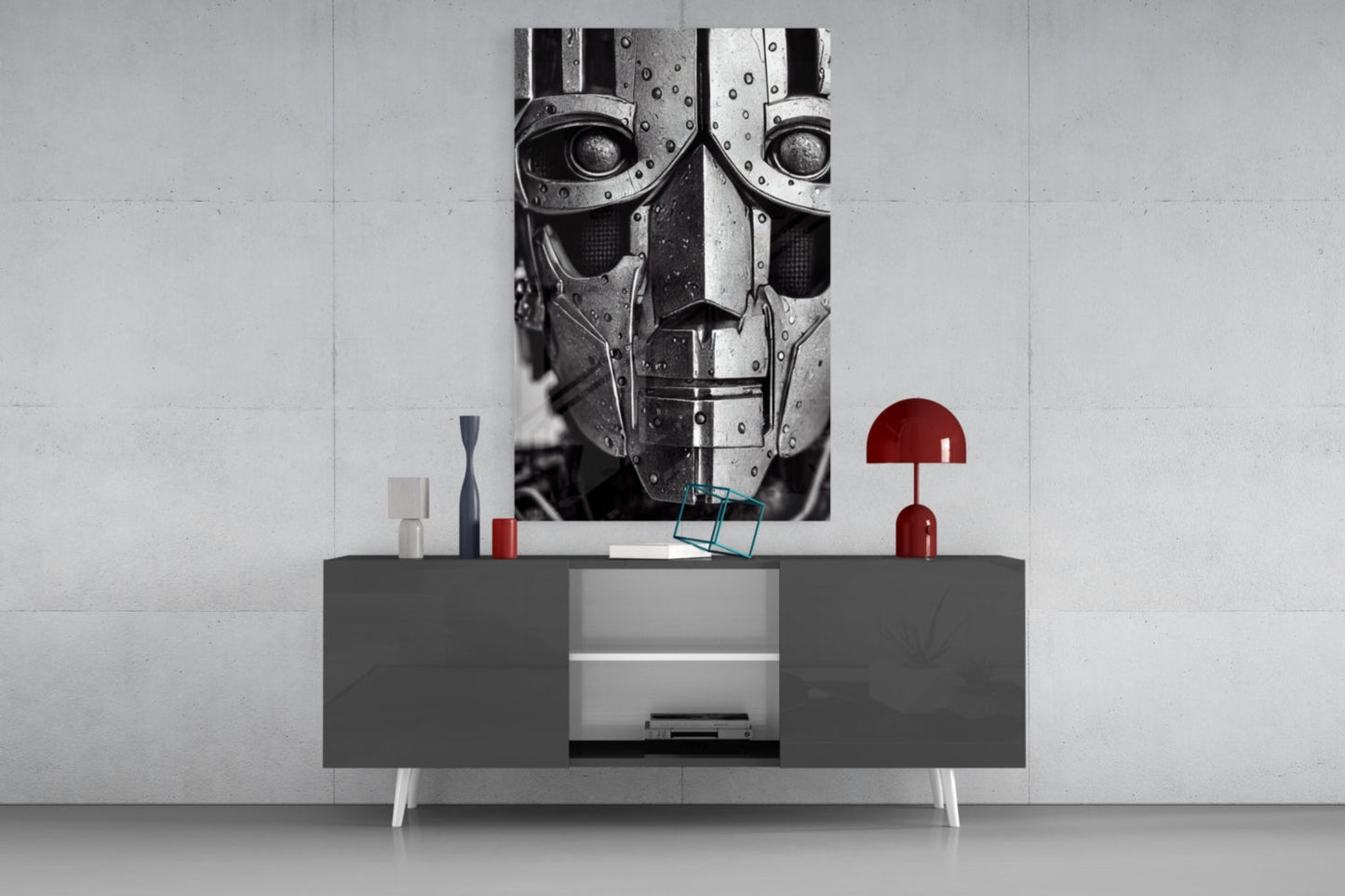 Meet Wode Glass Wall Art