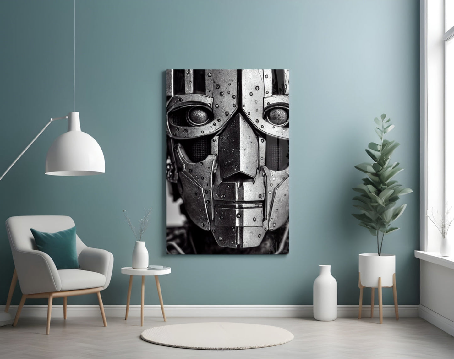 Meet Wode Glass Wall Art