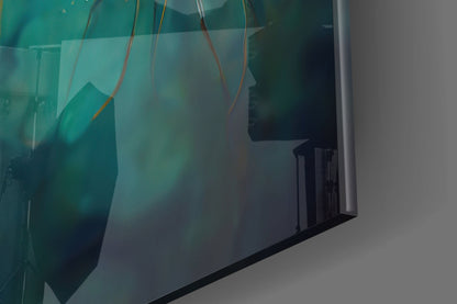 Jelly Eyes Glass Wall Art