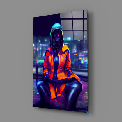 The Wait Glass Wall Art