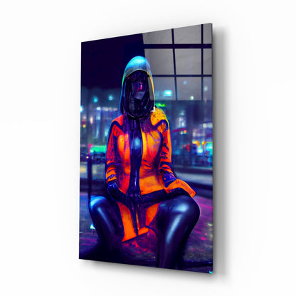 The Wait Glass Wall Art