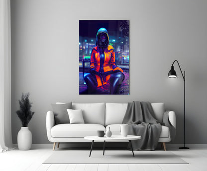 The Wait Glass Wall Art