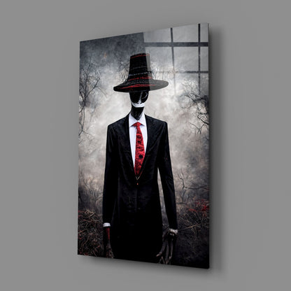 Negotiator Glass Wall Art