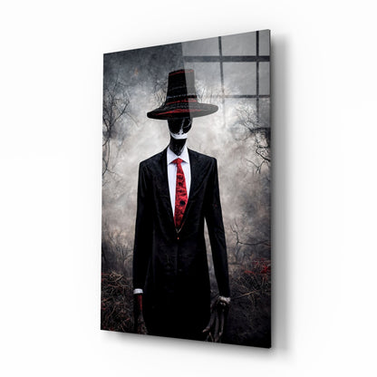 Negotiator Glass Wall Art