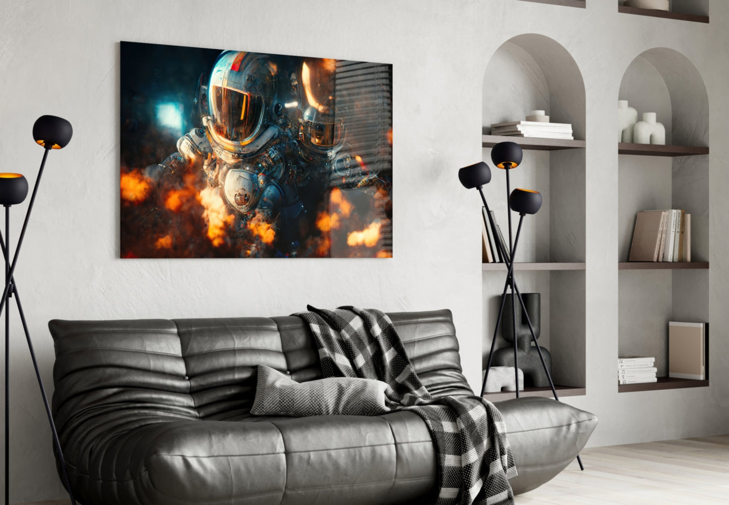 The Drift Glass Wall Art