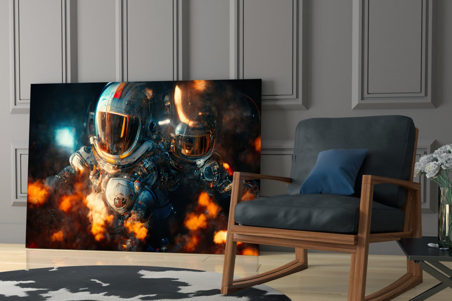 The Drift Glass Wall Art