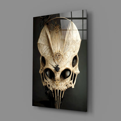 It's Skull Glass Wall Art