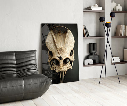 It's Skull Glass Wall Art