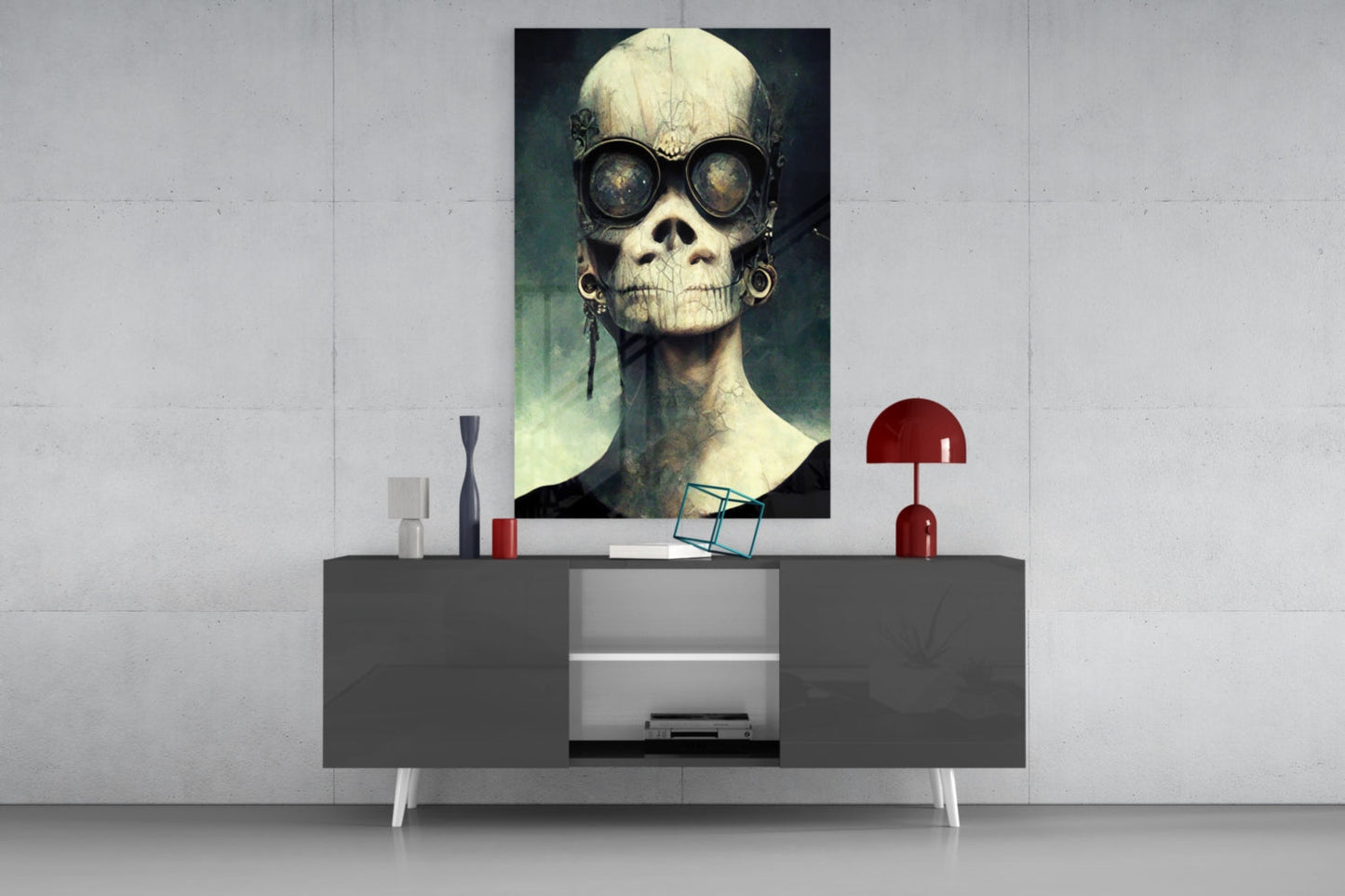 No Talk Glass Wall Art