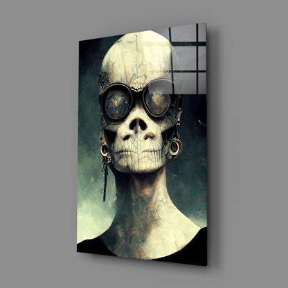 No Talk Glass Wall Art