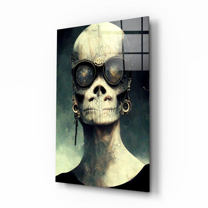 No Talk Glass Wall Art