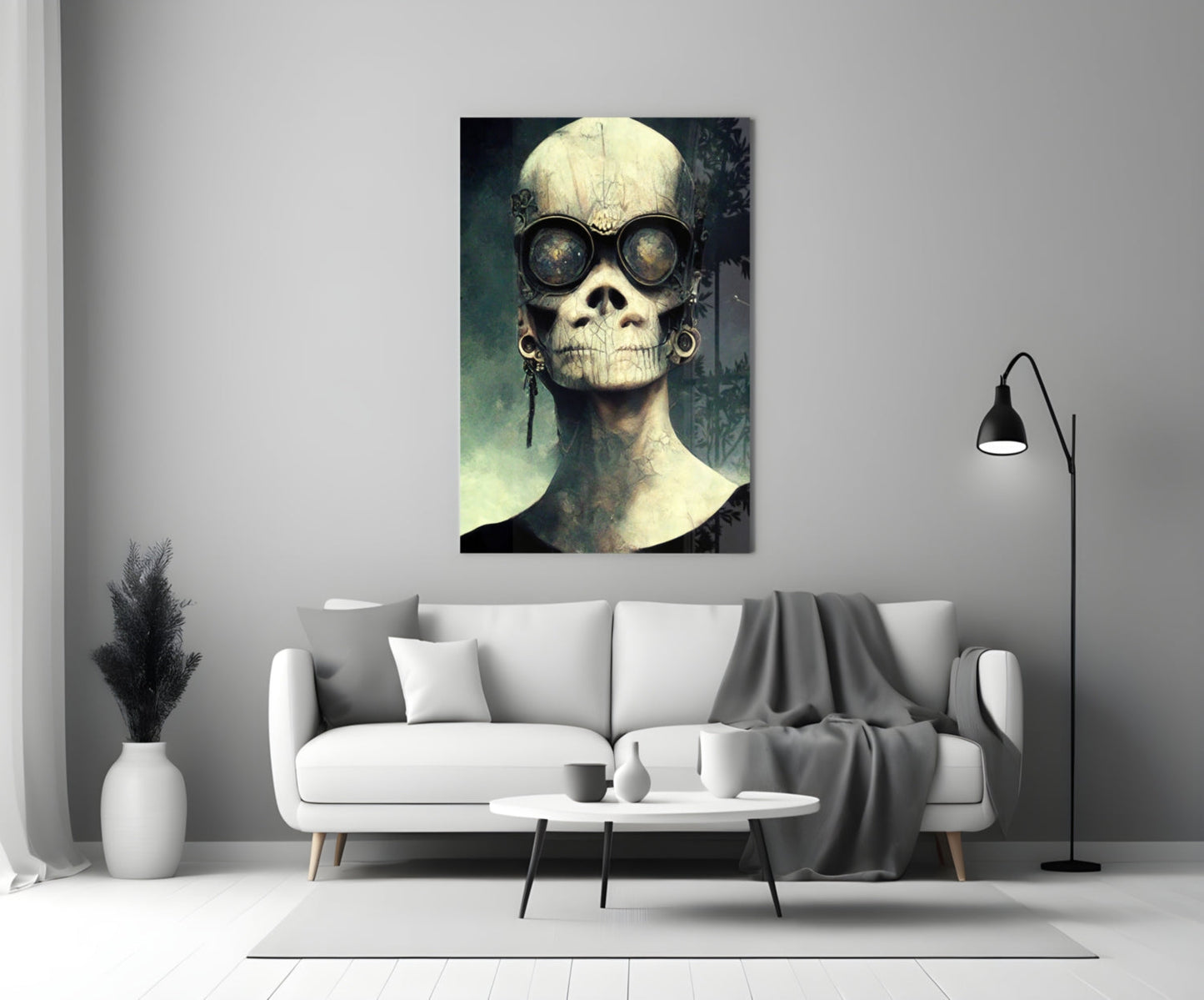 No Talk Glass Wall Art