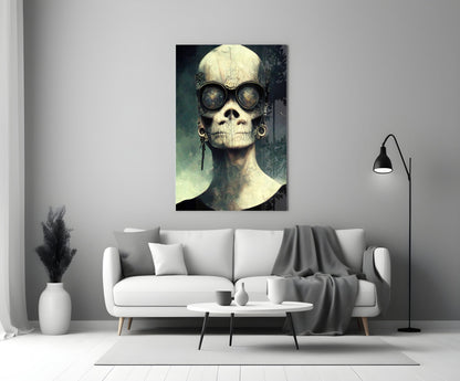 No Talk Glass Wall Art