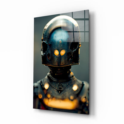 Fighter Glass Wall Art