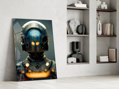 Fighter Glass Wall Art
