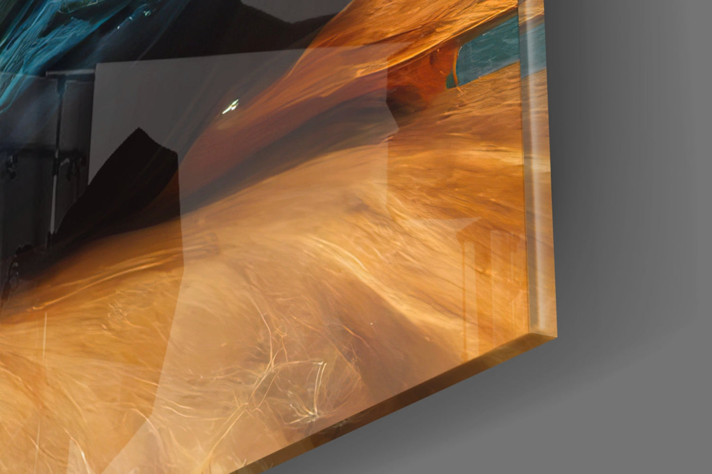 Meditation Glass Wall Art