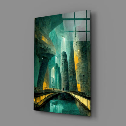 Underground Glass Wall Art