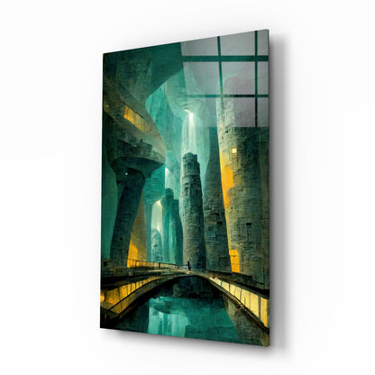 Underground Glass Wall Art
