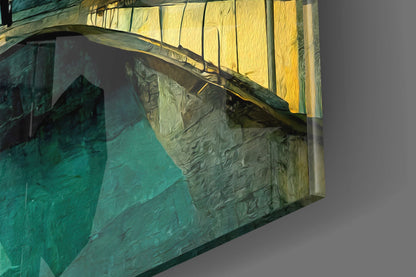 Underground Glass Wall Art