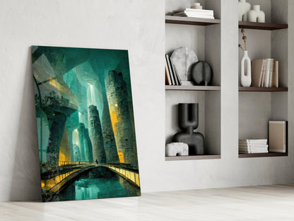 Underground Glass Wall Art
