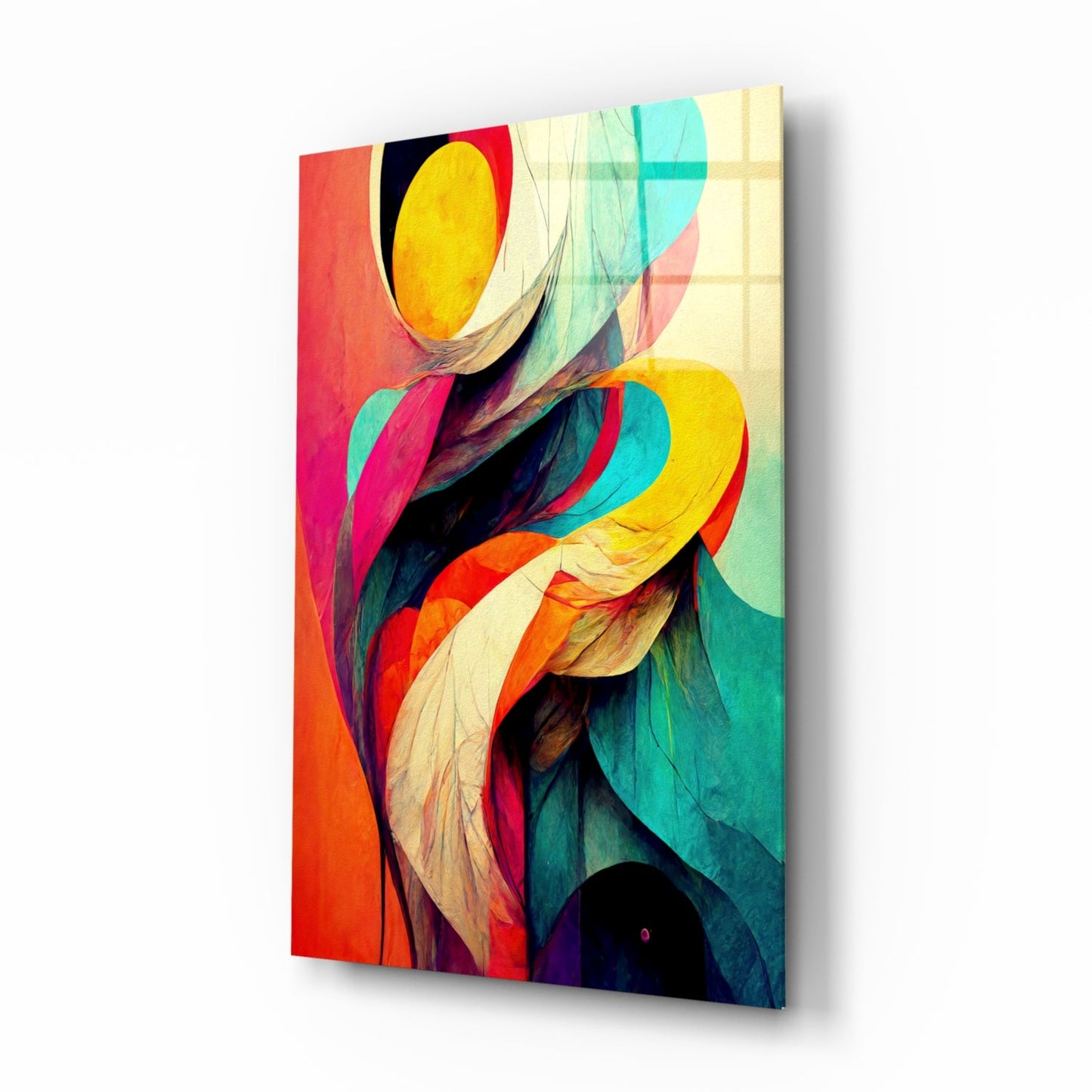 The Hug Glass Wall Art