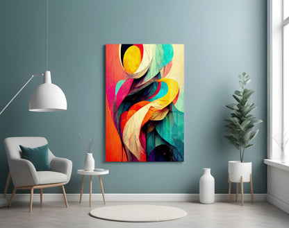 The Hug Glass Wall Art