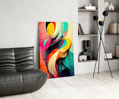 The Hug Glass Wall Art