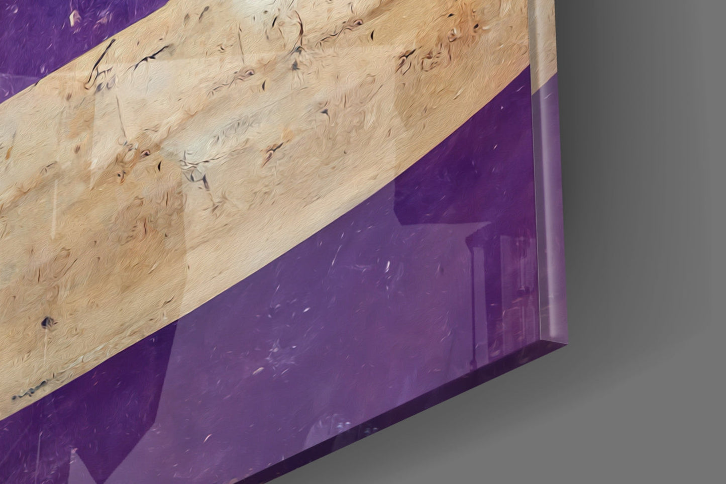 Waves Glass Wall Art