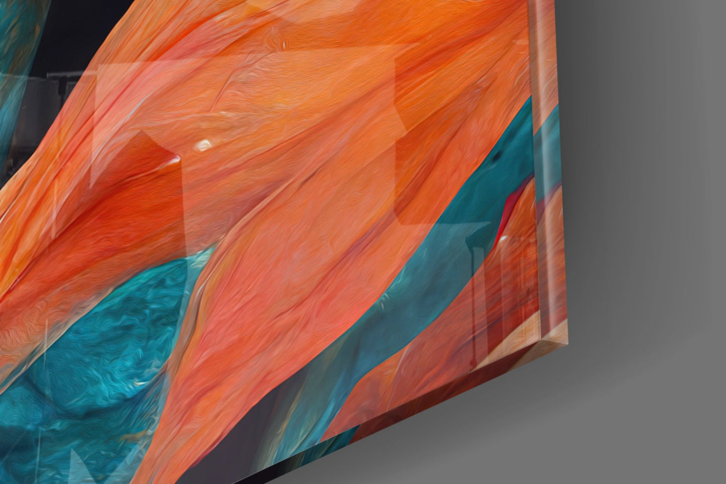 Flowerish Glass Wall Art