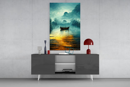 Silence Glass Wall Art