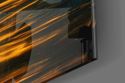 Silence Glass Wall Art