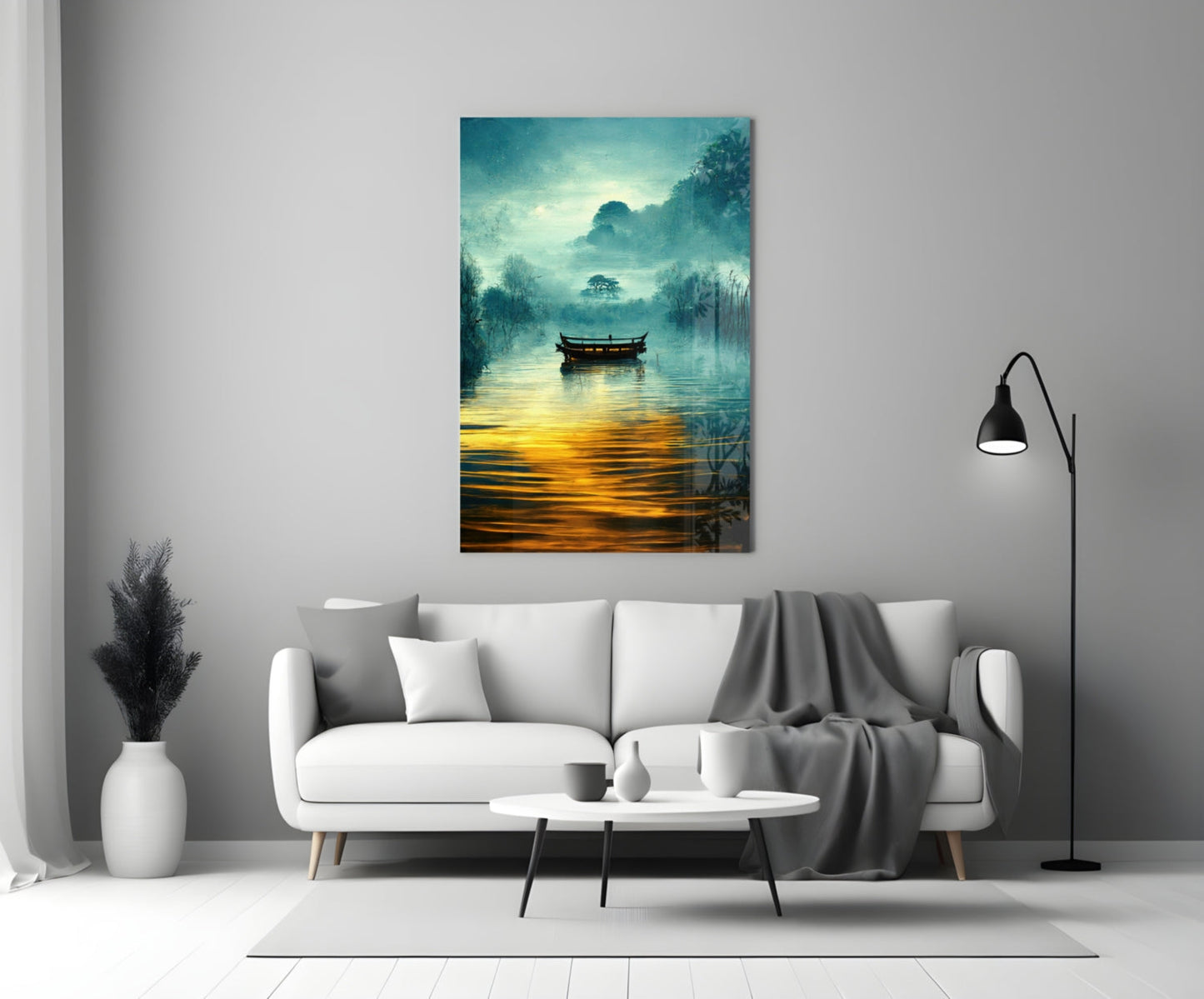 Silence Glass Wall Art