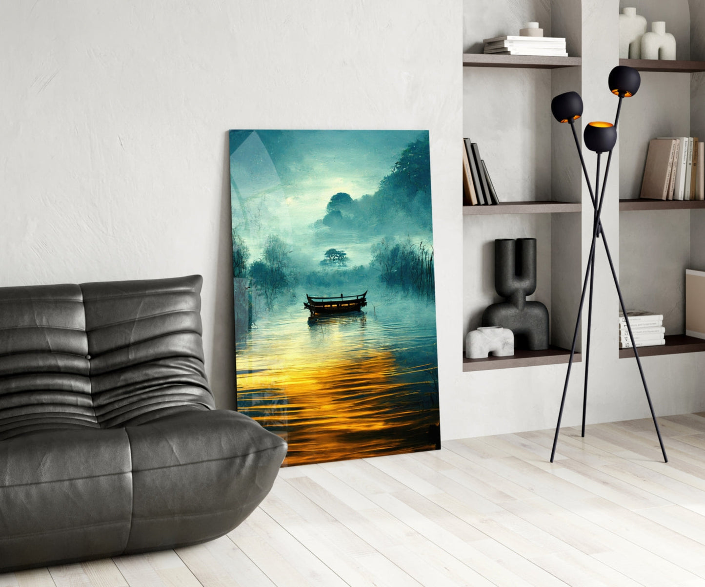 Silence Glass Wall Art