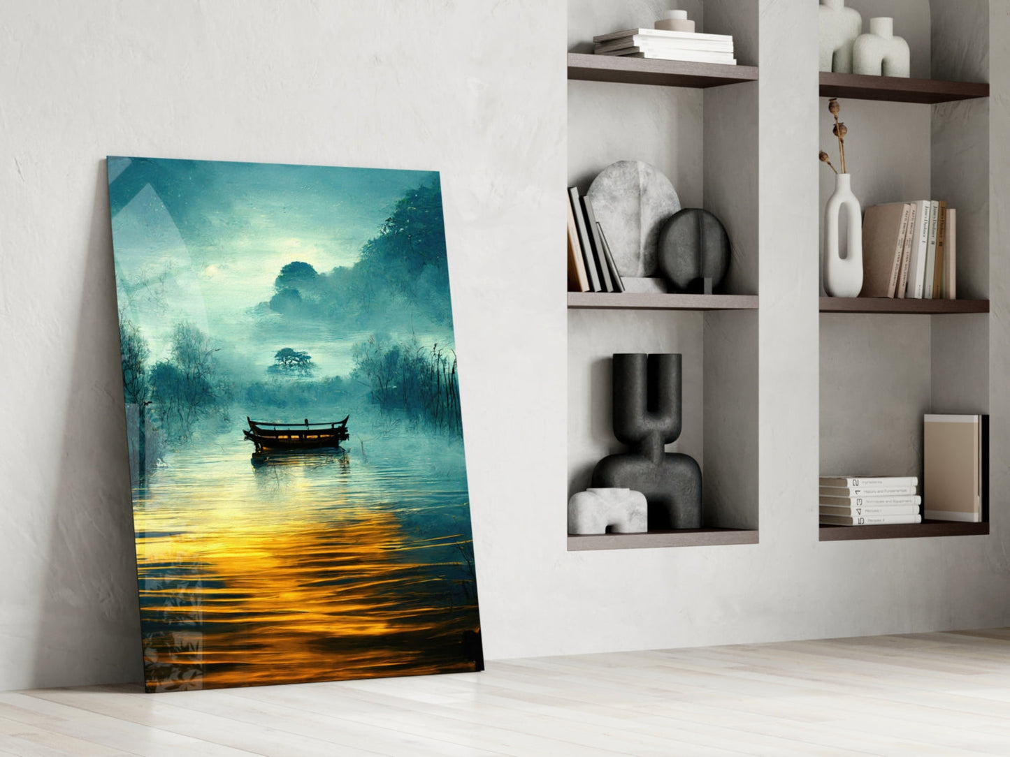 Silence Glass Wall Art