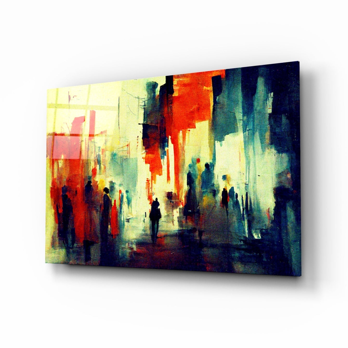 Silhouettes Glass Wall Art
