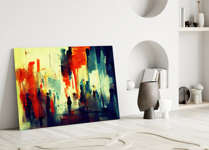Silhouettes Glass Wall Art