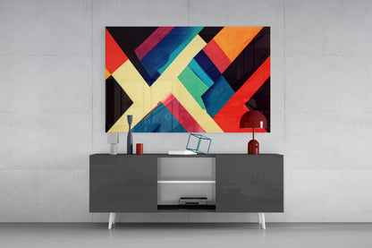 Corners Glass Wall Art