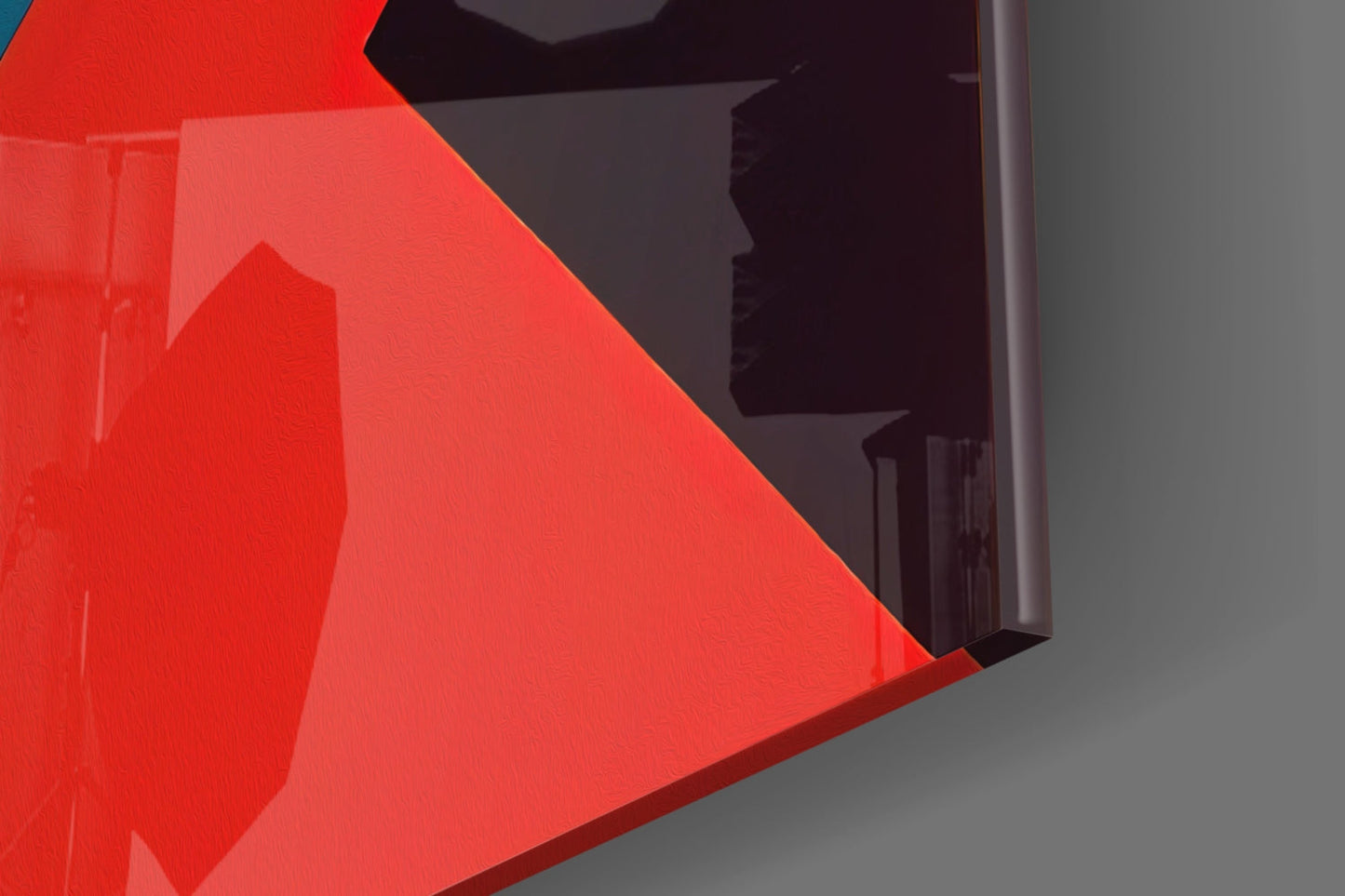 Corners Glass Wall Art