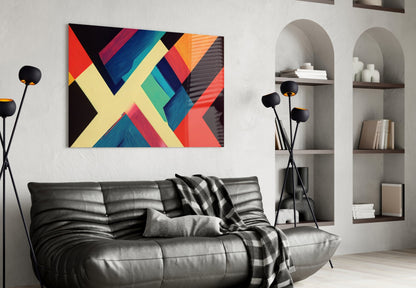 Corners Glass Wall Art