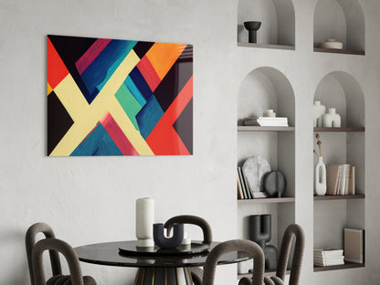 Corners Glass Wall Art