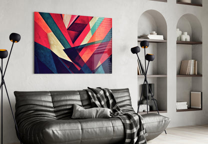 Corners Glass Wall Art